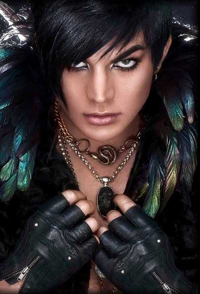 Adam Lambert as girly man